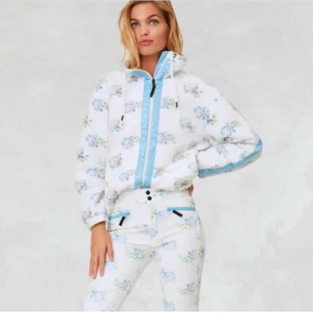⌛️expiring⌛️NWT BOGNER X LOVE SHACK FANCY Ninetta Midlayer Jacket - S - Picture 1 of 6